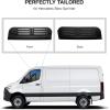 imageAluminum Front Door Window Vents Pair for Mercedes Sprinter Van 20072026 Bug Barrier Let Breeze in Sprinter Vanlife Essential Accessories