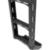 imageAluminum HeavyDuty Ladder for 2007Current MercedesBenz Sprinter High Roof Van Side Ladder Rectangular Leg with Wheel Wrap Durable ampamp NonSlip Steps BlackBlack  Rectangular Leg