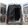 imageBug Screen for MercedesBenz Sprinter High Roof Sliding Door Bug Mesh Screen Weighted Bottom Seam for Wind Resistance Hands Free Center Magnetic Closurerear door