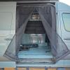imageBug Screen for MercedesBenz Sprinter High Roof Sliding Door Bug Mesh Screen Weighted Bottom Seam for Wind Resistance Hands Free Center Magnetic Closuresliding door