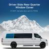 imageExtraThick Crew Side Window Cover for MercedesBenz Sprinter NCV3VS30 2007current Magnetic Insulated Blackout Window Sunshade Foldable Design AllSeasonGuard ProGray  AllSeasonGuard