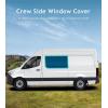 imageExtraThick Crew Side Window Cover for MercedesBenz Sprinter NCV3VS30 2007current Magnetic Insulated Blackout Window Sunshade Foldable Design AllSeasonGuard ProGray  AllSeasonGuard Pro