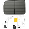 imageExtraThick Crew Side Window Cover for MercedesBenz Sprinter NCV3VS30 2007current Magnetic Insulated Blackout Window Sunshade Foldable Design AllSeasonGuard ProGray  AllSeasonGuard Pro