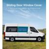 imageExtraThick Driver Side Middle Window Cover for MercedesBenz Sprinter 170WB 2007current 2 Folding Panels for Ventilation Magnetic Insulated Blackout Window Sunshade AllSeasonGuard ProGray  AllSeasonGuard Pro