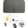 imageExtraThick Driver Side Middle Window Cover for MercedesBenz Sprinter 170WB 2007current 2 Folding Panels for Ventilation Magnetic Insulated Blackout Window Sunshade AllSeasonGuard ProGray  AllSeasonGuard