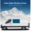 imageExtraThick Driver Side Middle Window Cover for MercedesBenz Sprinter 170WB 2007current 2 Folding Panels for Ventilation Magnetic Insulated Blackout Window Sunshade AllSeasonGuard ProGray  AllSeasonGuard