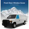 imageFront Door Window CoversPair for Chevy ExpressGmc Savana Magnetic Insulated Blackout Window Sunshade Foldable Design 3 Season