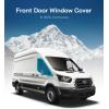 imageFront Door Window CoversPair for Ford Transit MediumHigh Roof 2020current Magnetic Insulated Blackout Window Sunshade Foldable Design AllSeasonGuardGray  AllSeasonGuard