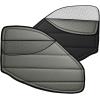 imageFront Door Window CoversPair for Ford Transit MediumHigh Roof 2020current Magnetic Insulated Blackout Window Sunshade Foldable Design AllSeasonGuardGray  AllSeasonGuard Pro