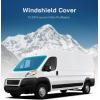 imageFront Door Window CoversPair for Ram Promaster 2014current Magnetic Insulated Blackout Window Sunshade Foldable Design with Bug Screen AllSeasonGuardGray  AllSeasonGuard