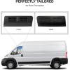 imageFront Door Window Vents Pair for Ram ProMaster 20142025 Camper Van Accessories Air Bug Barrier Window Vents Aluminum