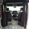 imagePrivacy Cab Curtain for MercedesBenz Sprinter High Roof Van 2007Current Divider Screen for Cab ampamp Living Quarters Magnetic Closure Without Curtain Rod