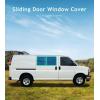 imageSide Barn Door Window Cover for Chevy ExpressGmc Savana Magnetic Insulated Blackout Window Sunshade Foldable Design 3 SeasonGray  4 Season