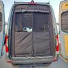 imageUpgrade Rear Door Bug Screen for Ram ProMaster High Roof Van Rear Door Bug Mesh Screen Weighted Bottom for Wind Resistance Center Zipper Closure with Extra Privacy Panelrear door with privacy panel