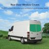 imageWindshield Cover for 20072025 MercedesBenz Sprinter NCV3VS30 5Layer Aluminum Oxford Insulated Blackout Front Window Sunshade Reflective WaterproofSilverShieldrear door full metal frame 20192025