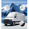 imageWindshield Cover for Mercedes Sprinter 2007current Thick Oxford Front Window Sunshade Exterior Windshield Cover for Ice ampamp Snow Gray with Mirror CutoutsOxford