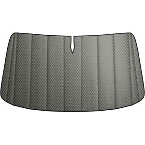 image4 Season Insulated Blackout Front Windshield Window Sunshade for Chevy Express Olive Gray