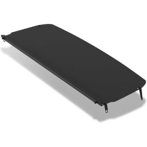 imageAluminum HeavyDuty Headliner Shelf for Mercedes Sprinter Van 20072018 with Adjustable Curtain Rod ampamp Premium Carpet Liner Additional Storage SpaceBlack