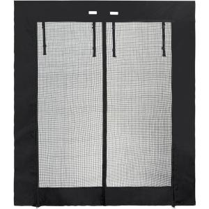 imageBug Screen for MercedesBenz Sprinter High Roof Sliding Door Bug Mesh Screen Weighted Bottom Seam for Wind Resistance Hands Free Center Magnetic Closurerear door