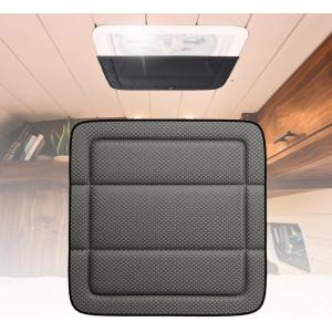 imageMagnetic RV Roof Vent Cover for MaxxAirFantastic Fan 165quot x 165quot Foldable Insulated Blackout Skylight Cover3 Season