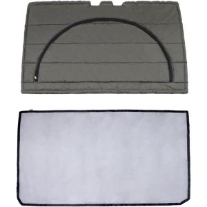 imageRear Door Bed Partition for 2007Current MercedesBenz Sprinter High Roof top Half ampamp Bottom Half Bug Screen