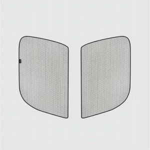 imageUpgrade Rear Door Bug Screen for Ram ProMaster High Roof Van Rear Door Bug Mesh Screen Weighted Bottom for Wind Resistance Center Zipper Closure with Extra Privacy Panelfront door window