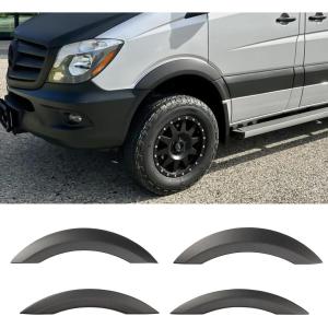 imageWheel Eyebrows 4PCS for MercedesBenz Sprinter Van 2019Current  Wheel Arch Fender Trim for Protection and Decoration Sprinter Camper Van Accessories