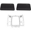 imageRear Door Storage Panels Pair for 2007Current MercedesBenz Sprinter Van Extra Storage Rigid PP Core Design UpperUpper Panels 20072026
