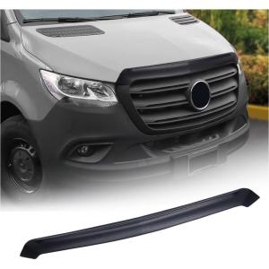 imageBug Shield Hood Deflector for MercedesBenz Sprinter Van VS30 20192026 1PCS Bug Shield Protector Hood Spoiler Black