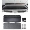 imageAluminum Headliner Shelf for 20072018 Mercedes Sprinter High Roof Van with Adjustable Curtain Rod amp Premium Carpet Liner Additional Storage SpaceBlack20192026