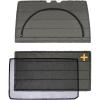 imageRear Door Bed Partition for MercedesBenz Sprinter High Roof Van 2007Current Thick Thermal Blanket Insulation Magnetic Design with Bug Screen Opening Upper HalfFull Set 3Piece Kit