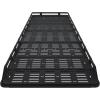 imageAluminum Safari Roof Rack for MercedesBenz Sprinter 144 High Roof Van 20072026 Not for Standard Roof Modular Removable Decking Panels with Front DropDownBlack170 wheelbase