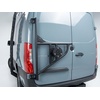 image:imageAluminum Tire Carrier for MercedesBenz Sprinter High Roof Van 20192026 180 Hinges Only Rear Door Mount Drilling Required Matte Black Classic