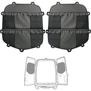 image:imageRear Door Storage Bags Pair for MercedesBenz Sprinter VS30 20192026 Rear Door Storage Panels Lightweight Design MiddleMiddle
