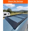 image:imageAluminum Roof Rack for RAM ProMaster 159 High Roof Van 20142026 Not for 159 EXT Low Profile with Front Wind Fairing 6 Adjustable TSlot Crossbars Modular System159 Wheel Base