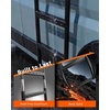 image:imageAluminum Side Ladder for RAM ProMaster High Roof Van 20142026 Round Leg with NonSlip Steps Black