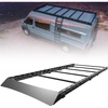 image:imageAluminum Roof Rack for RAM ProMaster 159 High Roof Van 20142026 Not for 159 EXT Low Profile with Front Wind Fairing 6 Adjustable TSlot Crossbars Modular System159 Wheel Base
