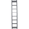 image:imageAluminum Side Ladder for RAM ProMaster High Roof Van 20142026 Round Leg with NonSlip Steps Black