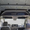 image:imageAluminum Headliner Shelf for 20072018 Mercedes Benz Sprinter High Roof Overhead Storage Rack with Adjustable Curtain Rod and Black Carpet Lining Sprinter Camper Van Conversion Accessories20192026