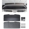image:imageAluminum Headliner Shelf for 20072018 Mercedes Benz Sprinter High Roof Overhead Storage Rack with Adjustable Curtain Rod and Black Carpet Lining Sprinter Camper Van Conversion Accessories20192026