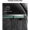 image:imageAluminum Headliner Shelf for 20072018 Mercedes Benz Sprinter High Roof Overhead Storage Rack with Adjustable Curtain Rod and Black Carpet Lining Sprinter Camper Van Conversion Accessories20192026